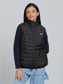 Benne Sleeveless Bomber Jacket - Hummel India