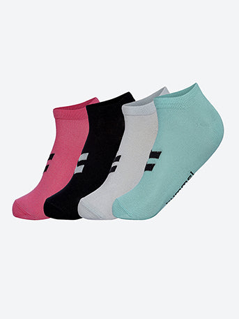 Droplet Women Pack Of 4 Multi Colour Socks