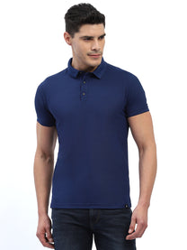 Hummel Men Jaye Navy Golf Polo Tshirt