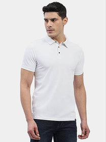 Hummel Men White Jaye Sports Polo Collar Tshirt - Hummel India