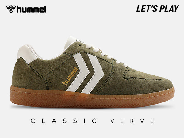 Classic Verve Men Casual Suede Lace-up Sneaker – Hummel India
