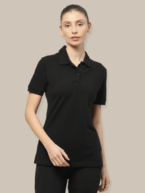 Hummel Kelci Womens Black B2B Polo - Hummel India