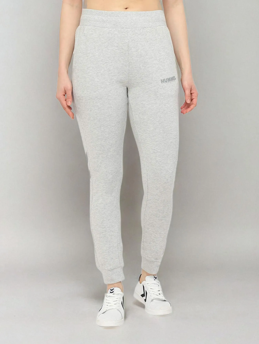 Legacy Women Cotton Grey Tapered Training Pant