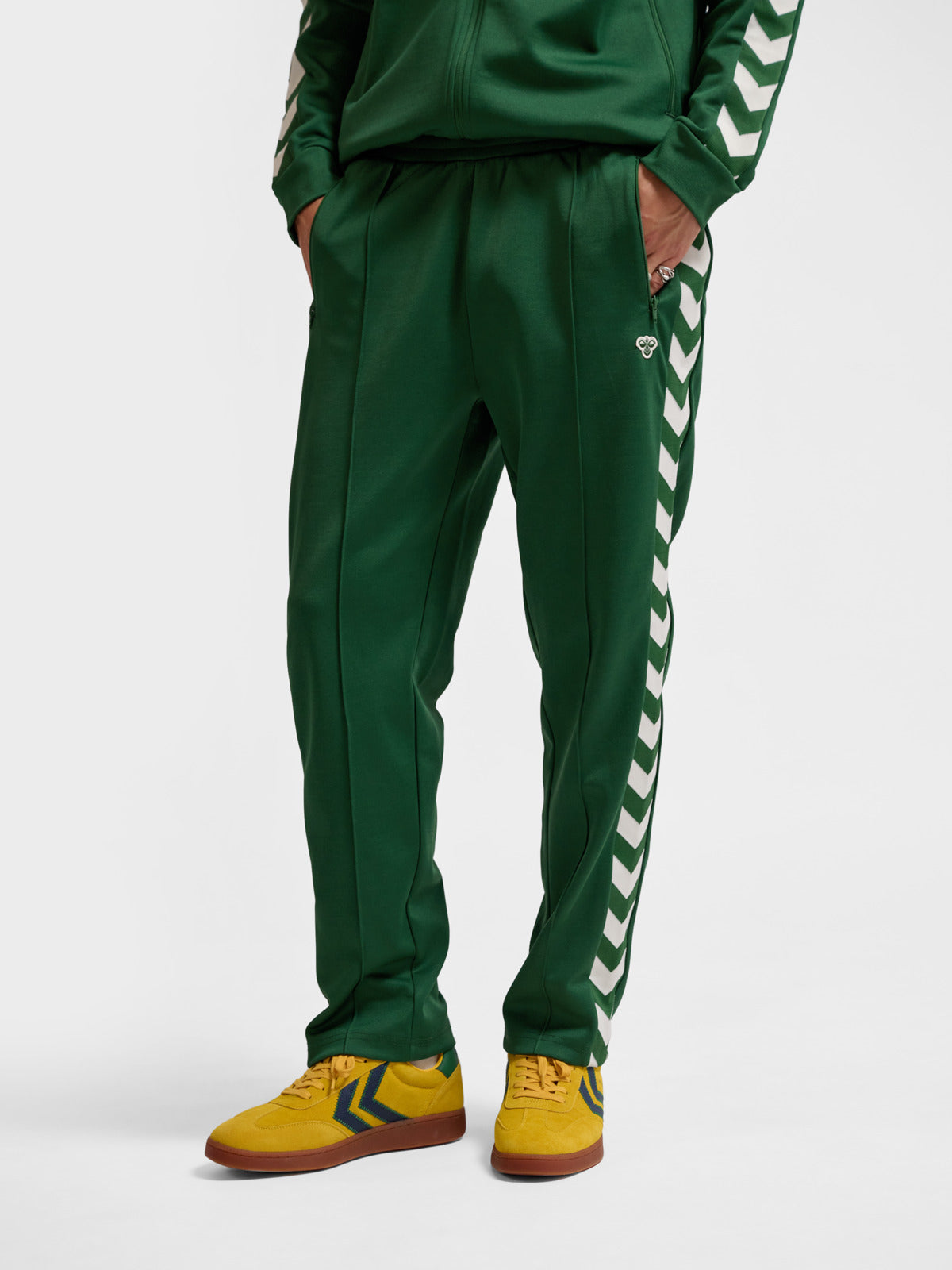 Archive Green Poly Pants for Men | Hummel India