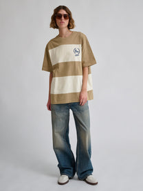 Loose T-Shirt S/S Bees Stripe
