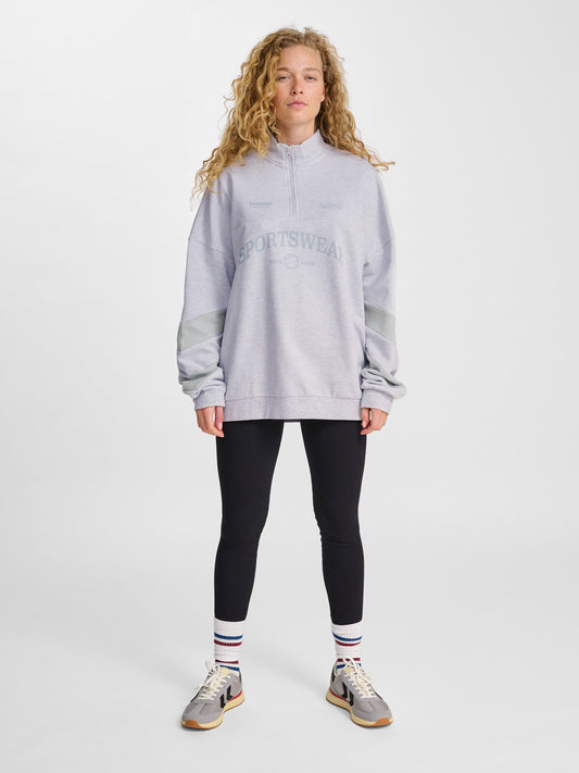 OVERSIZED HALFZIP SW