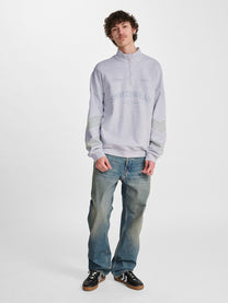 OVERSIZED HALFZIP SW