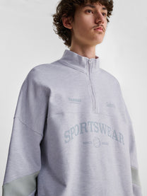 OVERSIZED HALFZIP SW