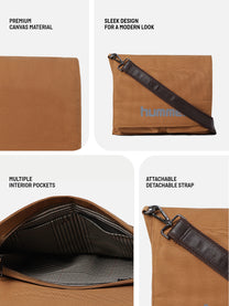 Hummel Canvas Messenger Sling Bag