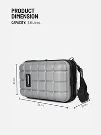 Creme Holiday White Strap Bags