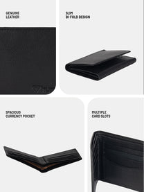 Hummel Bi-Fold Leather Wallet