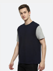 Smash Color Block Oversized T-Shirt
