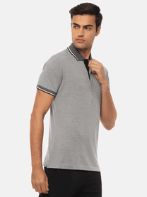 Hummel Eunike Men Grey Tshirt B2B Polo - Hummel India
