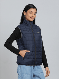 Benne Sleeveless Bomber Jacket