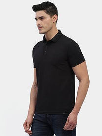 Hummel Men Black Jaye Sports Polo Collar Tshirt - Hummel India