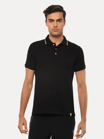 Classic Men Cotton Tipping Polo