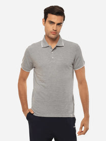 Classic Men Cotton Tipping Polo