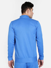 Blue Breeze Polyester Track Jacket