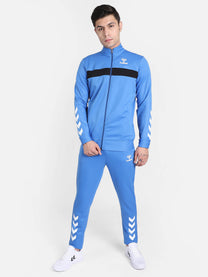 Blue Breeze Polyester Track Jacket