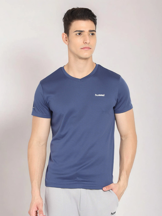 Amero polyester t-shirt for men in Blue