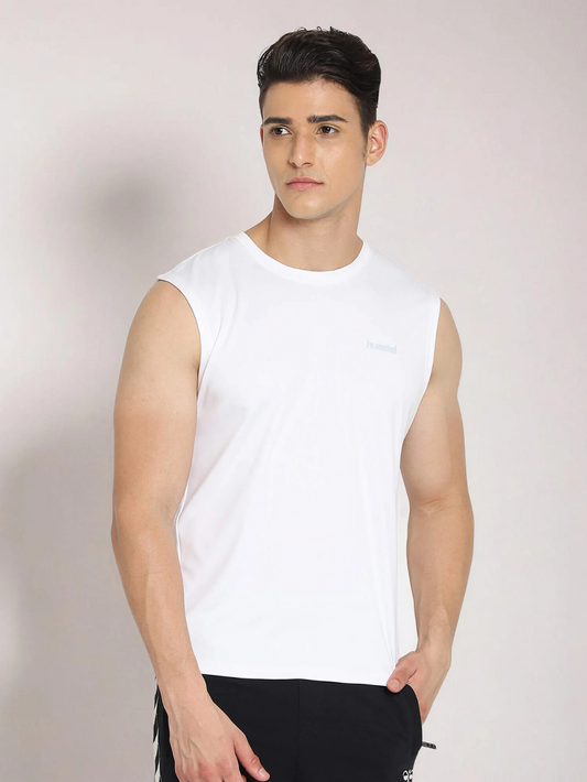 Darby Men's Polyester T-shirt for men in White