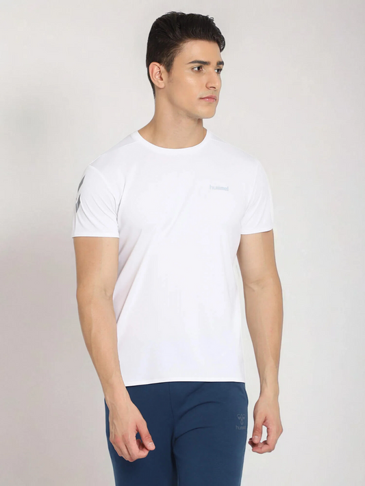 Drake polyester t-shirt for men in White