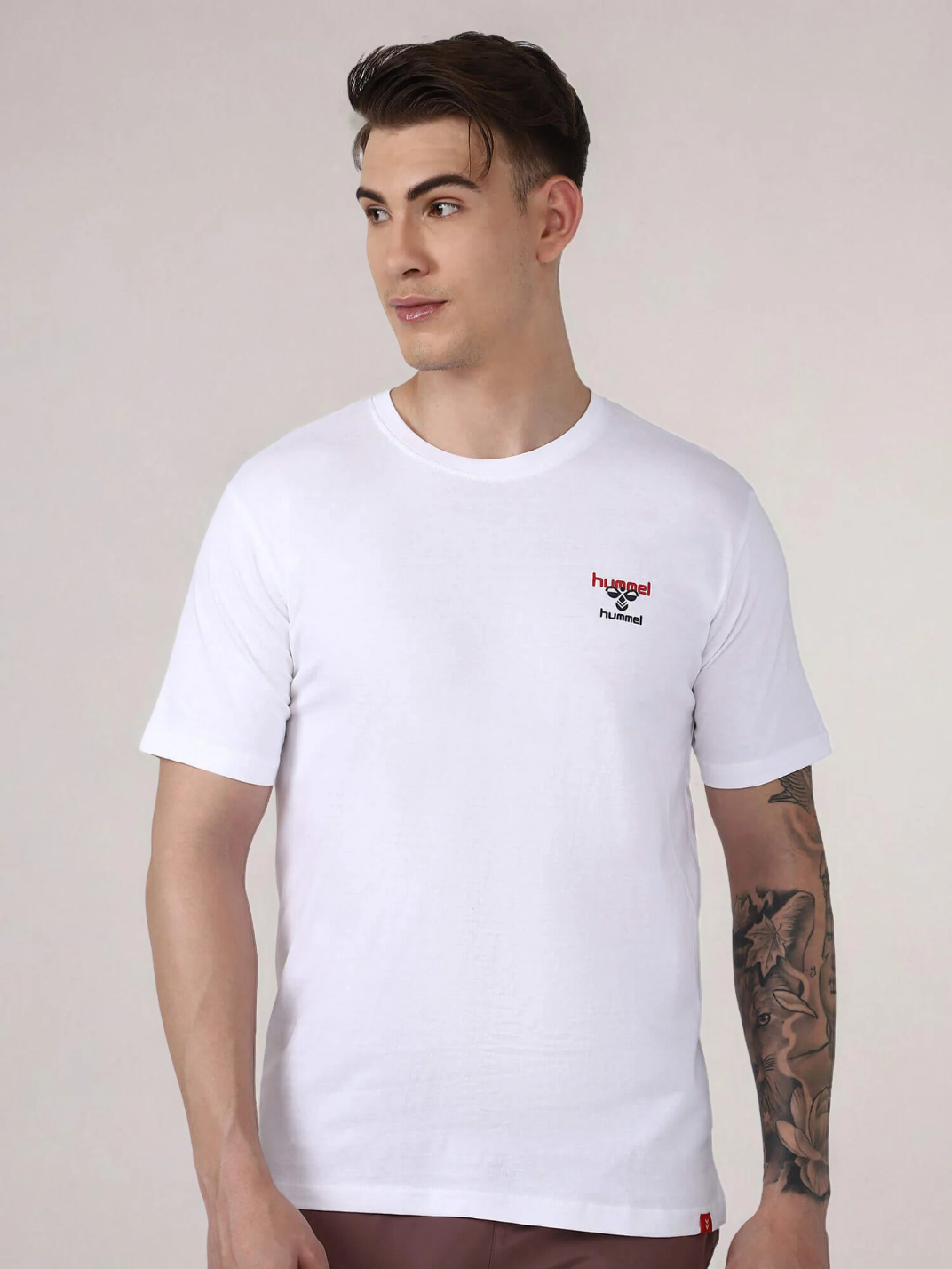Champ Men's Cotton T-shirt for men in White