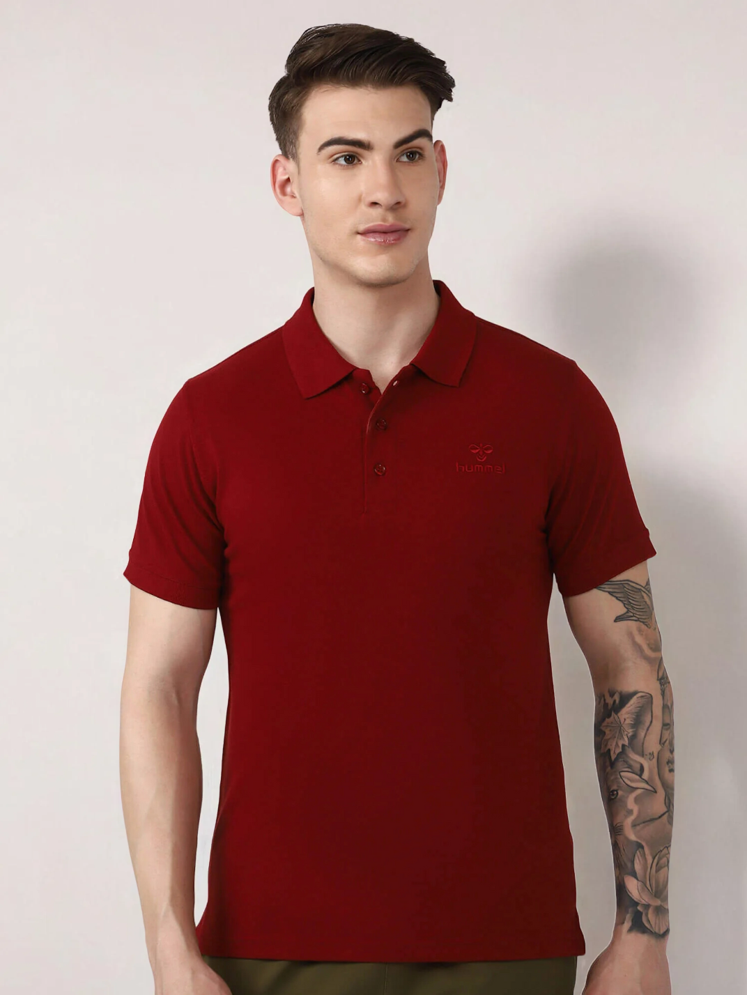 Dany Polo T-shirt for men in Red