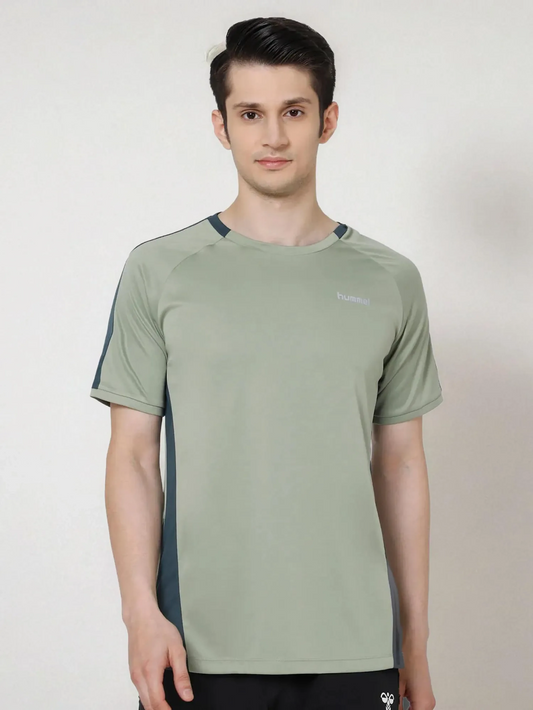 Fayis' Men's Polyester T-shirt for men in Green