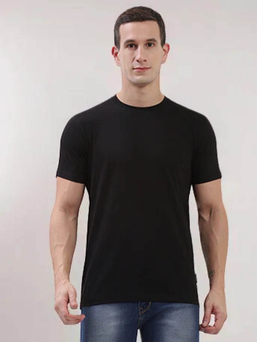 Cam Men's T-shirt for men in Black