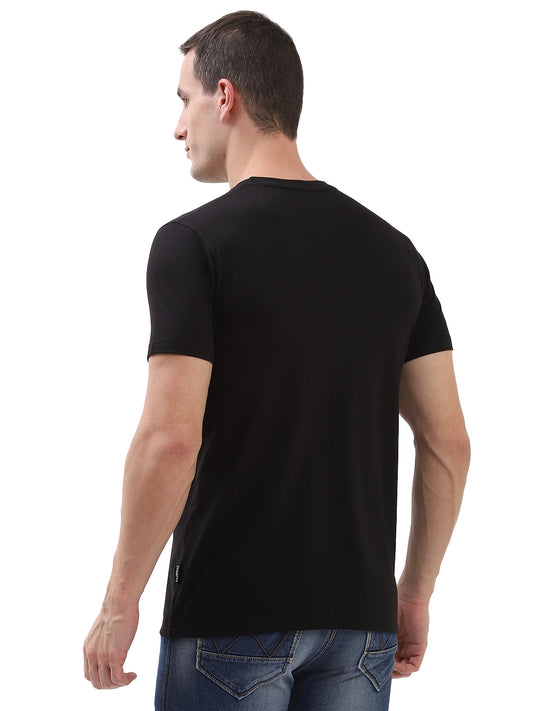 Hummel Cam Men'S T-Shirt Pack Of 2 (Black/Green)