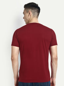 Hummel Cam Men'S T-Shirt Pack Of 3(Maroon/Green/White)