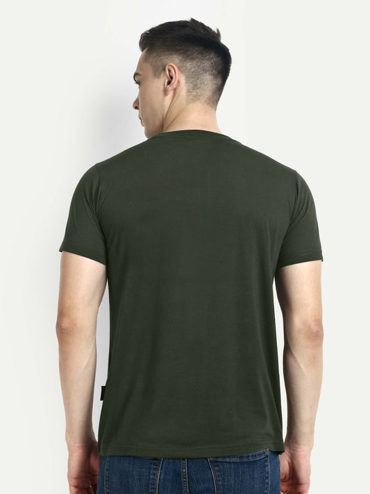 Hummel Cam Men's Olive T-shirt
