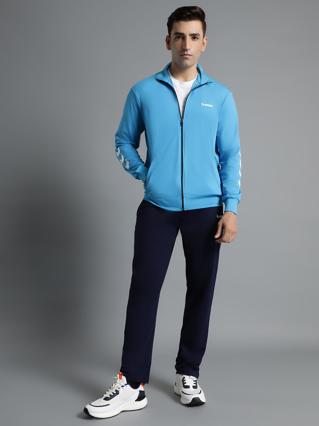 Hummel Men’s Track Suit – Gym-Ready, Quick-Dry Long-Lasting Comfort