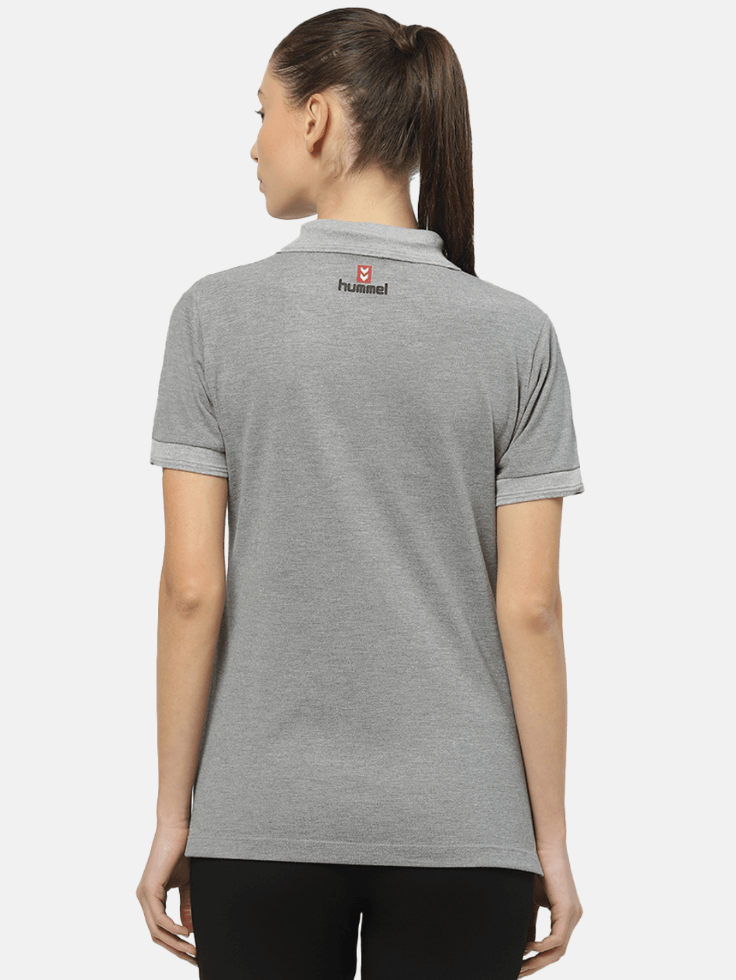 Hummel Kelci Womens Grey B2B Polo - Hummel India