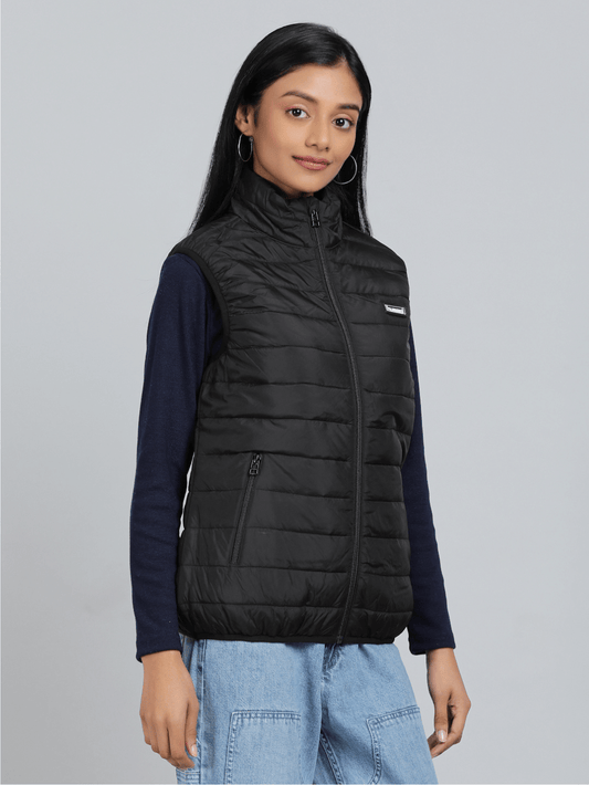 Benne Sleeveless Bomber Jacket