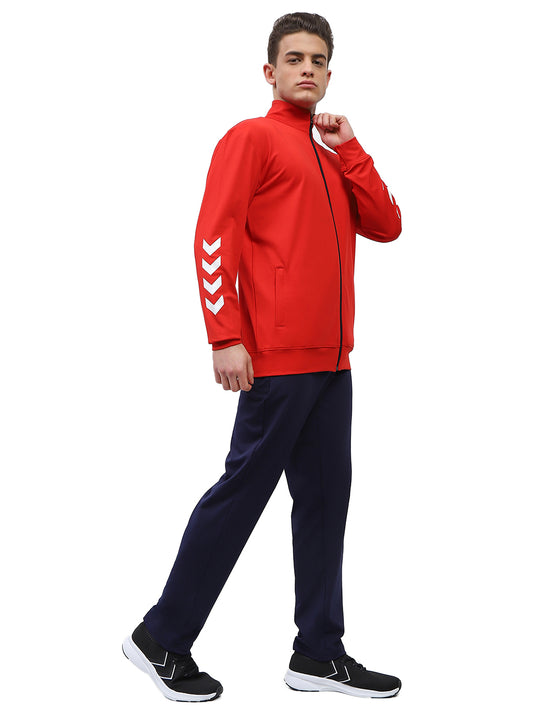 Promo Men's Red Poly All Weather Tracksuit