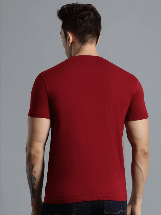 Cam Men's Maroon T-shirt