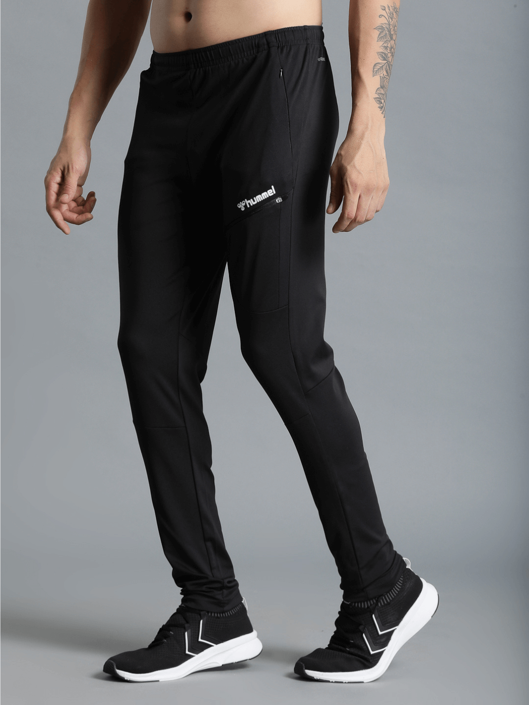 Football Men Black Pants Online Black Football Tracks For Men