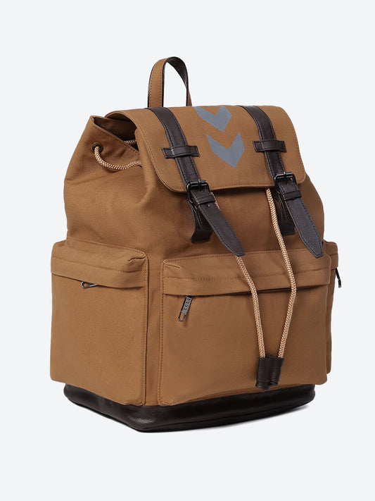 Hummel Canvas Brown Backpack