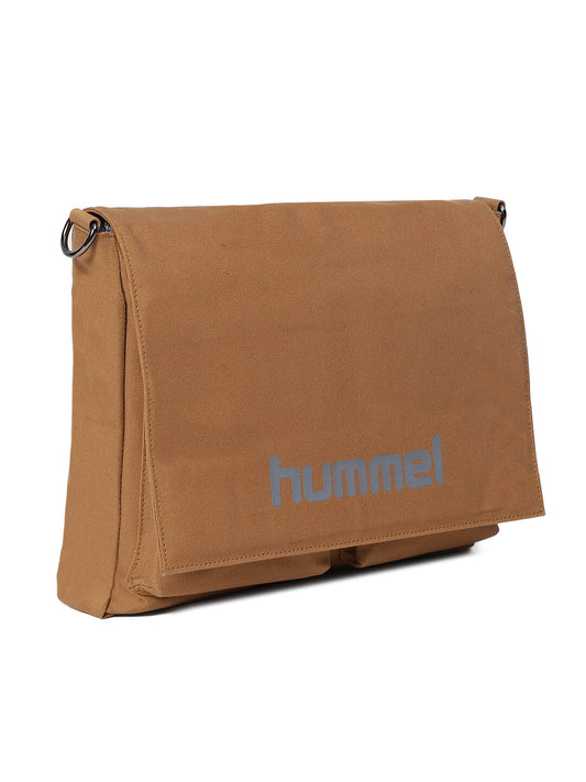 Hummel Canvas Messenger Brown Sling Bag