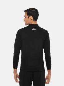 Hummel Elan Men Black B2B Zipper Jacket - Hummel India