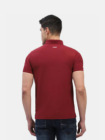 Jaye Poly Polo T-shirt Pack Of 2 (Maroon/Lavender)