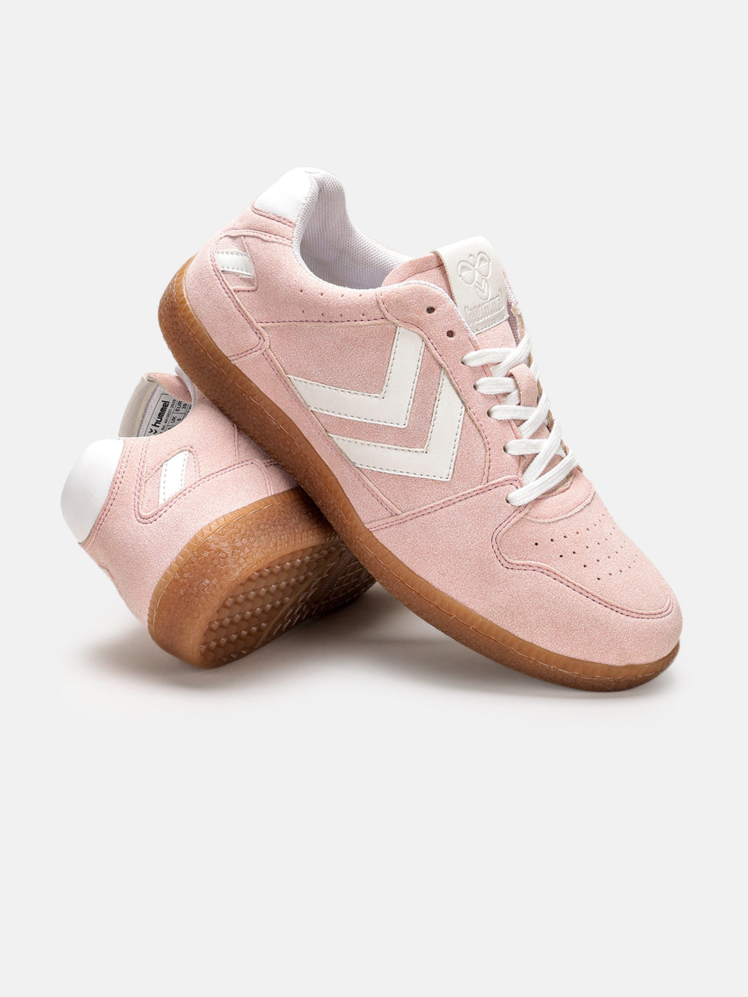 Ciela Suede-Finish Sneakers – Stylish Women’s Everyday Footwear with Gum Sole Chevron Accent