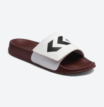 Hummel Stack Men Red Velcro Slides