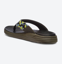 Hummel Esso Comfort Men Black/Green Flip-Flops