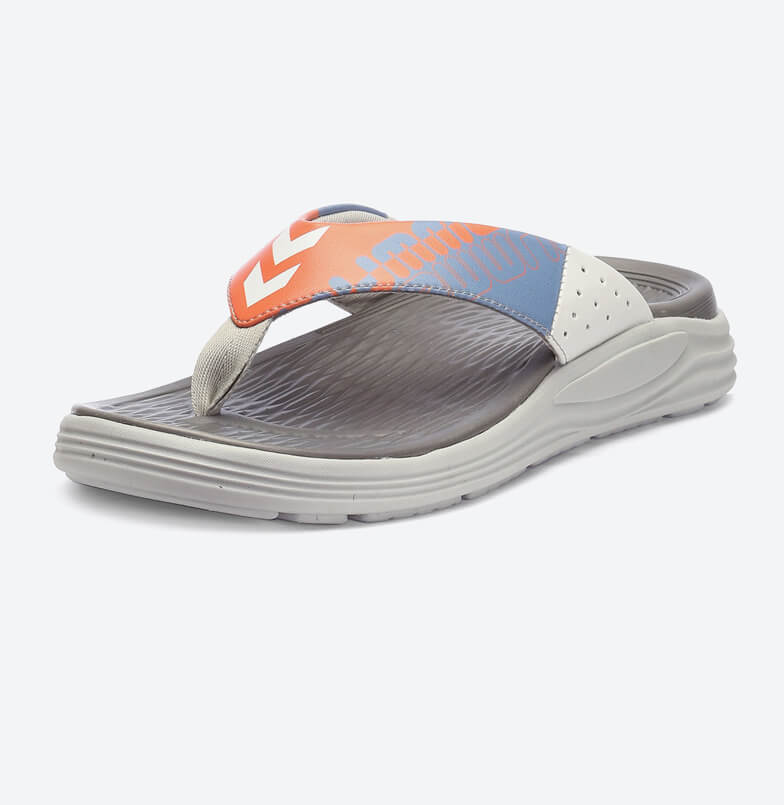 Spree Comfort Men Grey Flip Flops