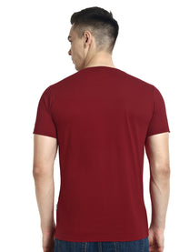 Hummel Cam Men'S T-Shirt Pack Of 2 (Maroon/White)