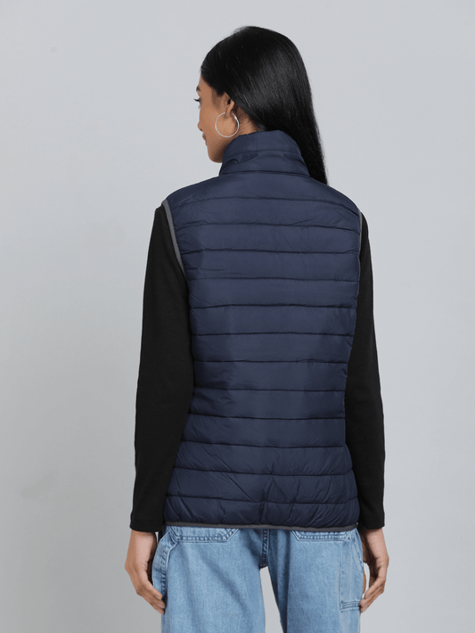 Benne Sleeveless Bomber Jacket