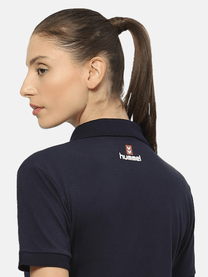 Hummel Kelci Womens Navy B2B Polo - Hummel India